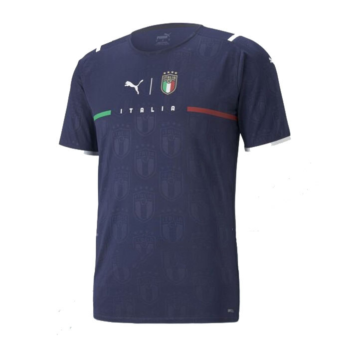 Authentic Camiseta Italia Portero 2021 Azul